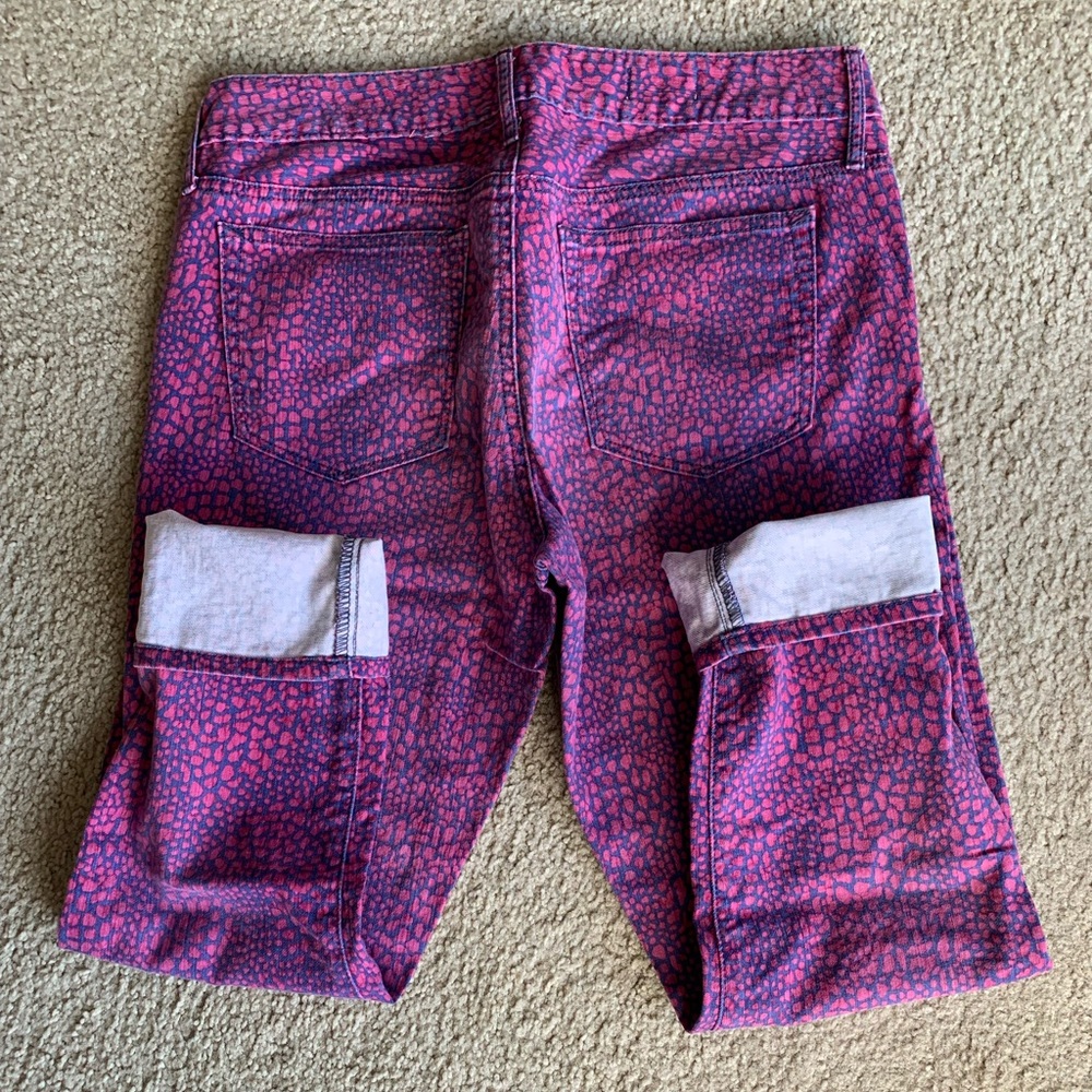 Purple-Blue Patterns Pants, Size 31 - Picture 4 of 16